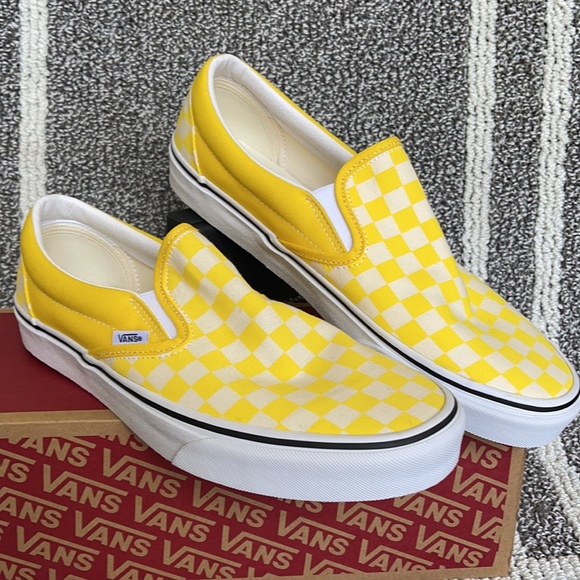 Vans Classic Slip-On Checkerboard Cybrylwtrwt MENS - Picture 5 of 16